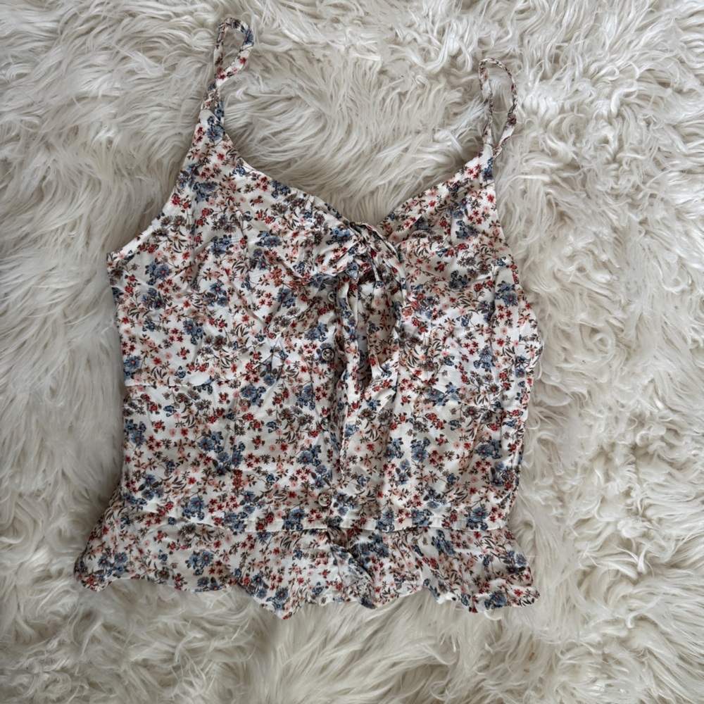 floral tank top